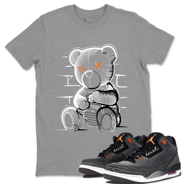 Neon Bear Special Halloween Unisex Crew Neck Shirt To Match 3s Fear Jezsport.com