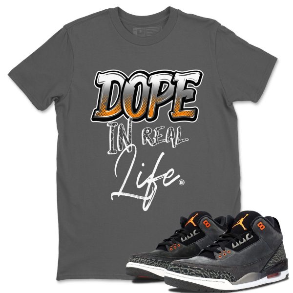 Dope In Real Life Special Halloween Unisex Crew Neck Shirt To Match 3s Fear Jezsport.com