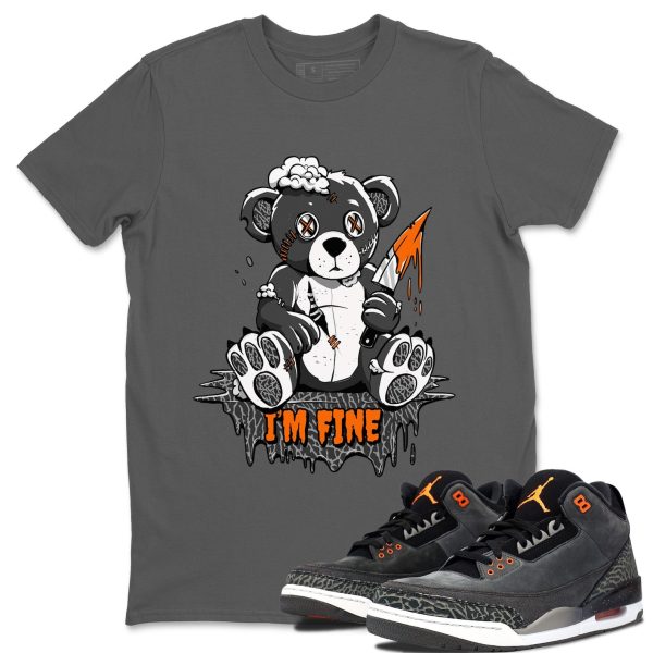 I'm Fine Special Halloween Unisex Crew Neck Shirt To Match 3s Fear Jezsport.com