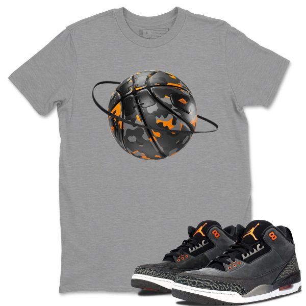 Camo Basketball Planet Special Halloween Unisex Crew Neck Shirt To Match 3s Fear Jezsport.com