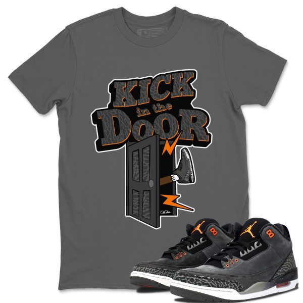 Kick In The Door Special Halloween Unisex Crew Neck Shirt To Match 3s Fear Jezsport.com