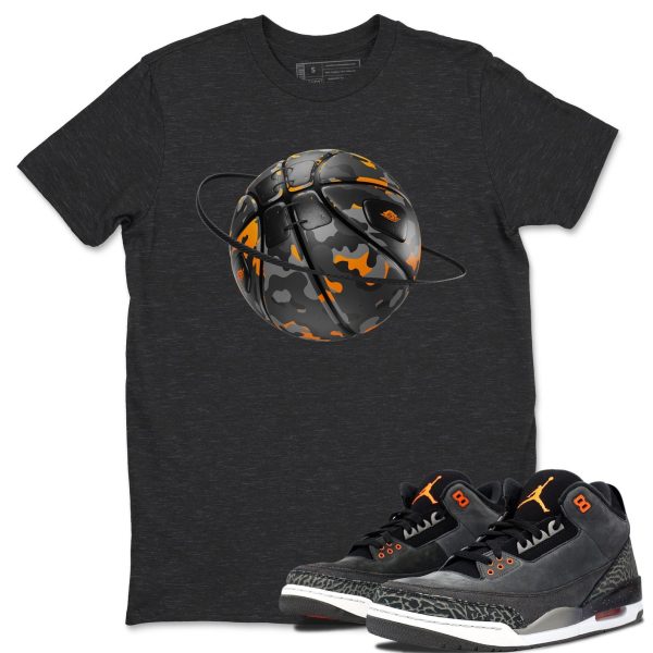 Camo Basketball Planet Special Halloween Unisex Crew Neck Shirt To Match 3s Fear Jezsport.com