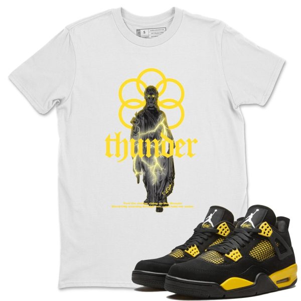 Statue Woman Unisex Crew Neck T-Shirt - Shirt To Match 4s Thunder Jezsport.com