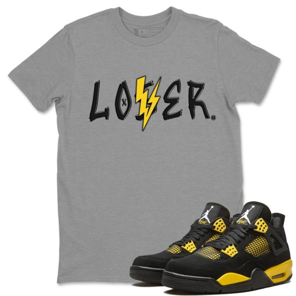 Loser Lover Unisex Crew Neck Sneaker Matching Tee Shirt To Match 4s Thunder Jezsport.com