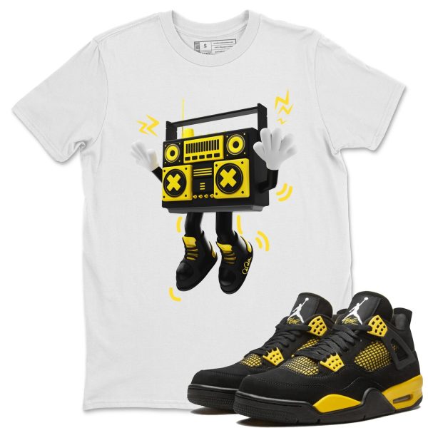 90s Radio Boy Unisex Crew Neck Sneaker Matching Tee Shirt To Match 4s Thunder Jezsport.com