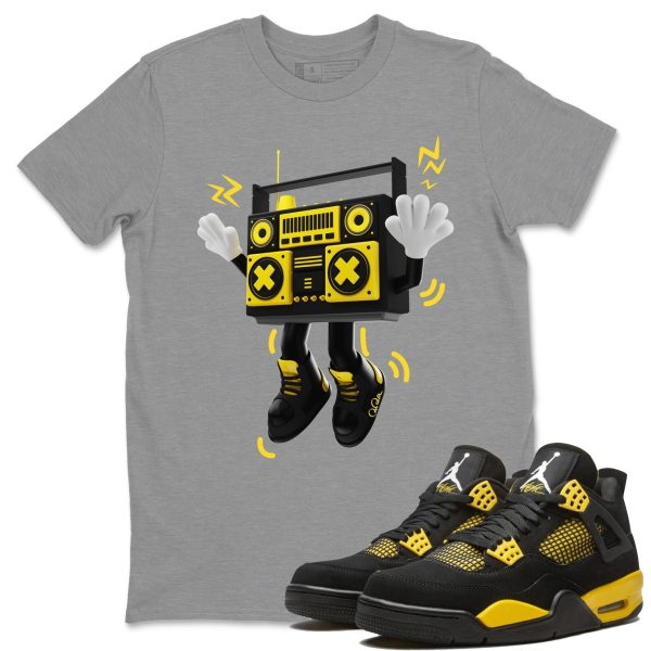 90s Radio Boy Unisex Crew Neck Sneaker Matching Tee Shirt To Match 4s Thunder Jezsport.com