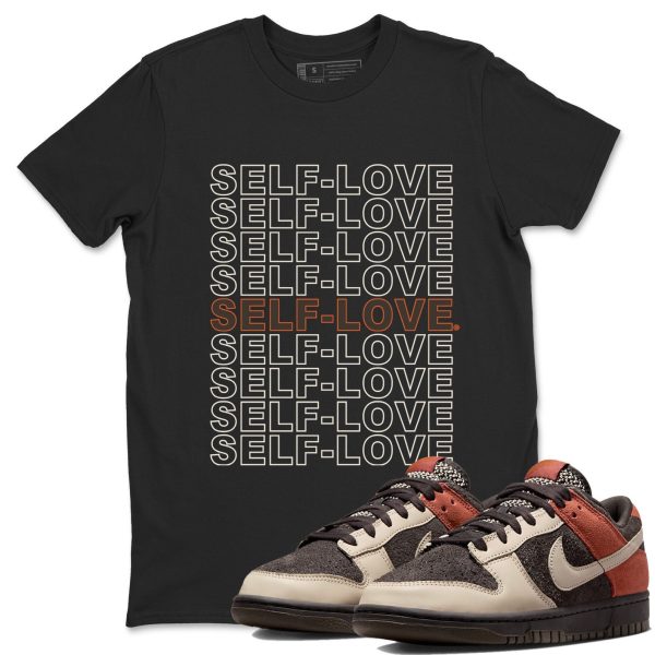 Self Love Unisex Crew Neck Sneaker Matching Tee Shirt To Match Red Panda Jezsport.com