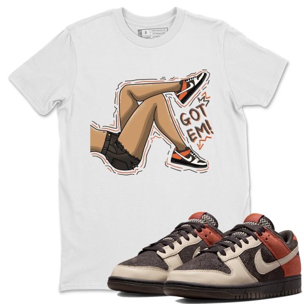 Got Em Legs Unisex Crew Neck Sneaker Matching Tee Shirt To Match Red Panda Jezsport.com