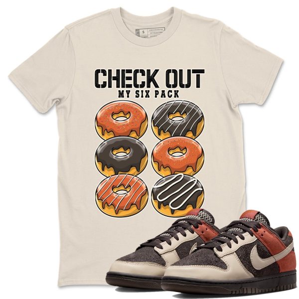 Check Out My Six Pack Unisex Crew Neck Sneaker Matching Tee Shirt To Match Red Panda Jezsport.com