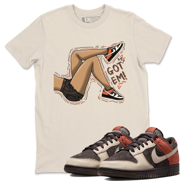 Got Em Legs Unisex Crew Neck Sneaker Matching Tee Shirt To Match Red Panda Jezsport.com