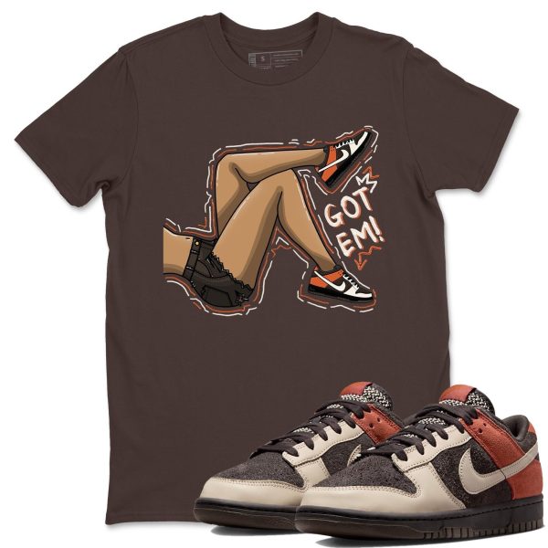 Got Em Legs Unisex Crew Neck Sneaker Matching Tee Shirt To Match Red Panda Jezsport.com