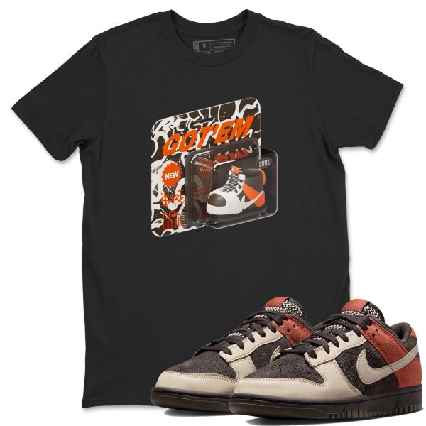 Vintage Toy Packaging Unisex Crew Neck Sneaker Matching Tee Shirt To Match Red Panda Jezsport.com