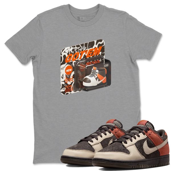 Vintage Toy Packaging Unisex Crew Neck Sneaker Matching Tee Shirt To Match Red Panda Jezsport.com