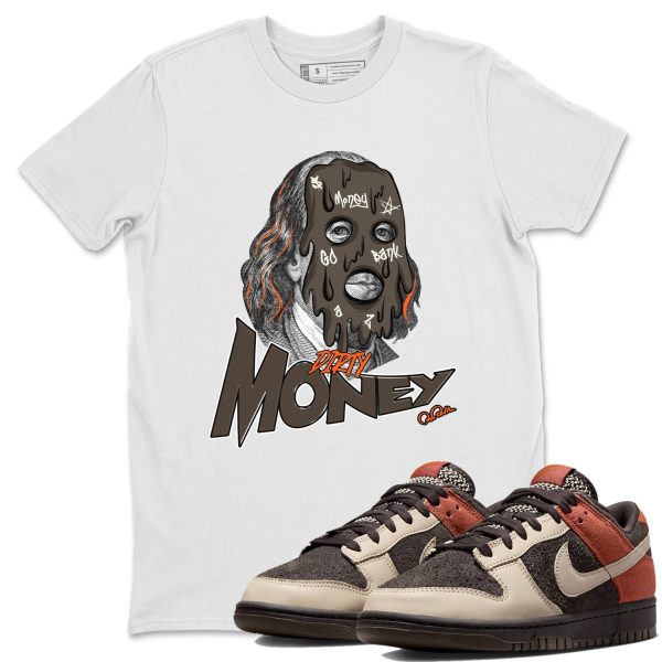 Dirty Money Unisex Crew Neck Sneaker Matching Tee Shirt To Match Red Panda Jezsport.com