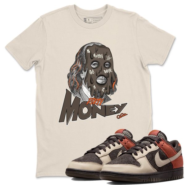 Dirty Money Unisex Crew Neck Sneaker Matching Tee Shirt To Match Red Panda Jezsport.com