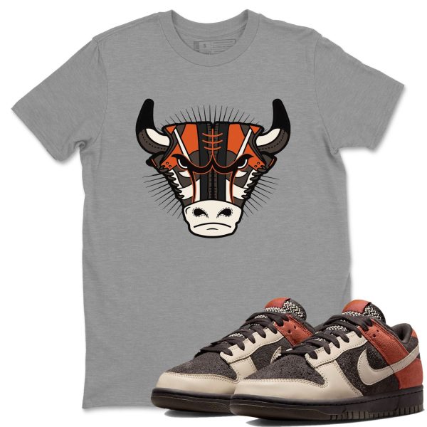 Sneaker Bull Head Unisex Crew Neck Sneaker Matching Tee Shirt To Match Red Panda Jezsport.com