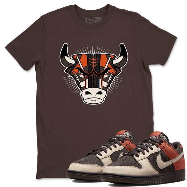 Sneaker Bull Head Unisex Crew Neck Sneaker Matching Tee Shirt To Match Red Panda Jezsport.com