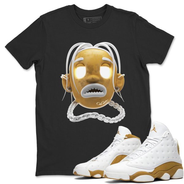 Goosebumps Boy Unisex Crew Neck Sneaker Matching Tee Shirt To Match 13s Wheat Jezsport.com