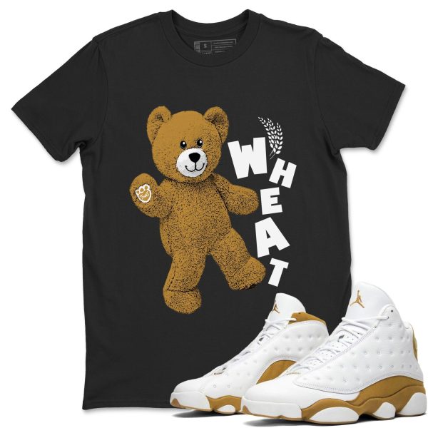 Hello Bear Unisex Crew Neck Sneaker Matching Tee Shirt To Match 13s Wheat Jezsport.com