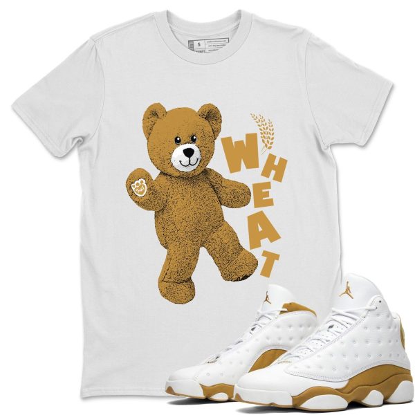 Hello Bear Unisex Crew Neck Sneaker Matching Tee Shirt To Match 13s Wheat Jezsport.com