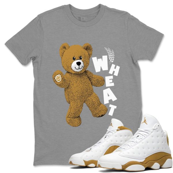 Hello Bear Unisex Crew Neck Sneaker Matching Tee Shirt To Match 13s Wheat Jezsport.com