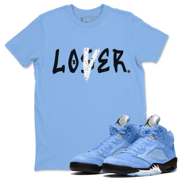 Loser Lover Sneaker Tee - Casual Unisex Cotton Sneaker T-Shirt To Match 5s Retro UNC Jezsport.com