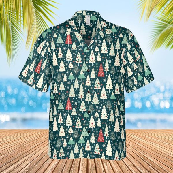 Christmas Tree Hawaiian Shirt, Summer For Men and Women Jezsport.com