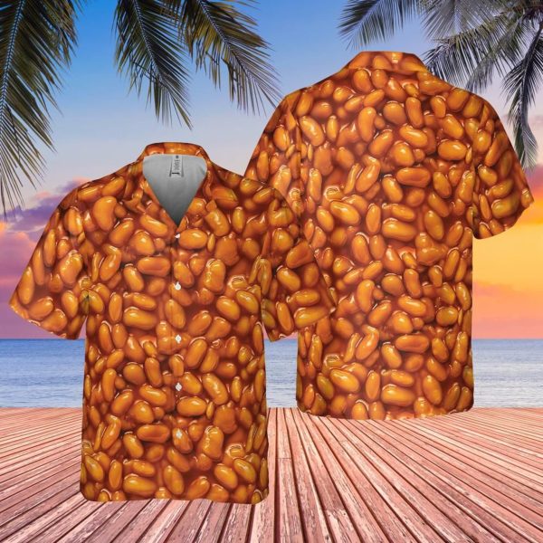 Baked Beans Mens Hawaiian Shirt, Summer For Men and Women Jezsport.com