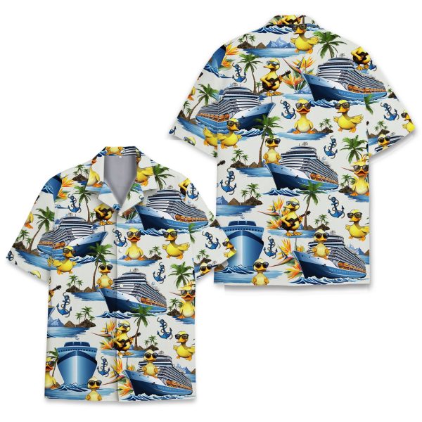 Tropical Duck Hawaiian Shirt, Summer For Men and Women Jezsport.com