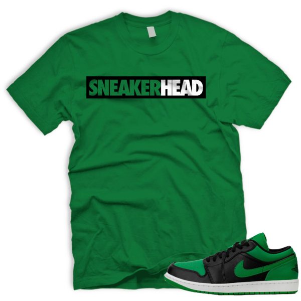 SNHD T Shirt to match Air J 1 Low Lucky Green Black White Jezsport.com