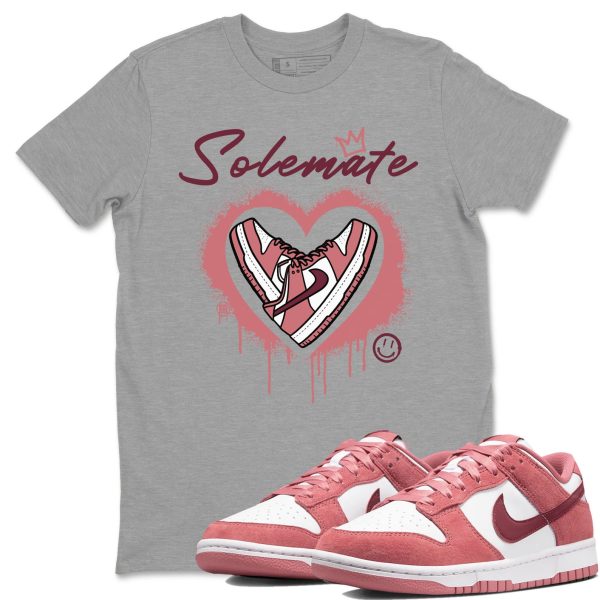 Solemate Sneaker Tee - Casual Unisex Cotton Sneaker T-Shirt To Match Dunks Valentine's Day Jezsport.com