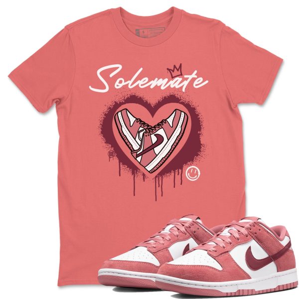 Solemate Sneaker Tee - Casual Unisex Cotton Sneaker T-Shirt To Match Dunks Valentine's Day Jezsport.com