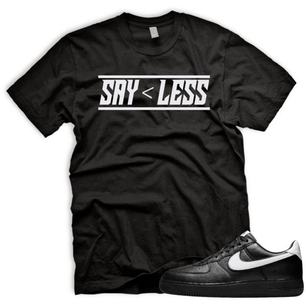 LESS For Air force low Black white swoosh dunk retro mid high gs Tshirt Match Sneaker Jezsport.com