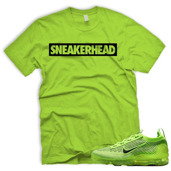 SNHD T Shirt To Match Neon Volt Vapormax Plus Flyknit 2 air Jezsport.com