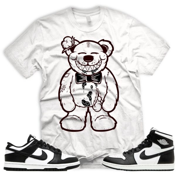 TED T Shirt To Match Dunk low AJ 1 High 85 White Black Panda og Jezsport.com