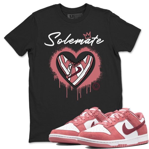 Solemate Sneaker Tee - Casual Unisex Cotton Sneaker T-Shirt To Match Dunks Valentine's Day Jezsport.com