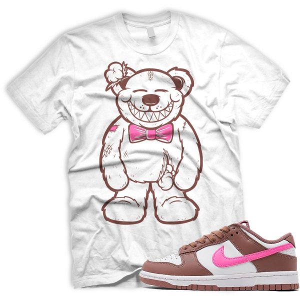 TED T Shirt To Match Retro Dunk Smokey Mauve Playful Pink White Brown Low Jezsport.com