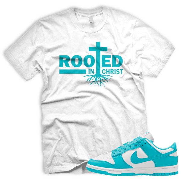 ROOTED T Shirt To Match Wmns Dunk Low Dusty Cactus White Next Nature Jezsport.com