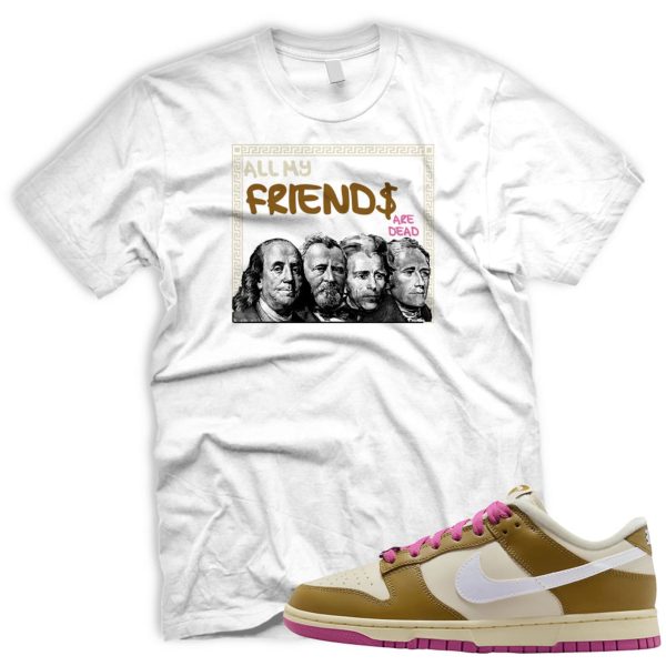 FRNDS T Shirt To Match Wmns Dunk Bronzine Playful Pink Coconut Milk Next Nature Jezsport.com