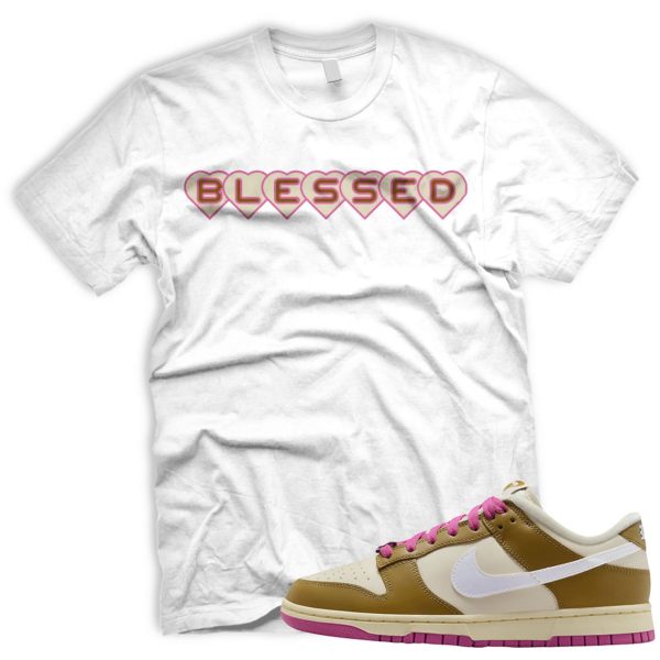 BLSSDHRTS T Shirt To Match Wmns Dunk Bronzine Playful Pink Coconut Milk Next Nature Jezsport.com