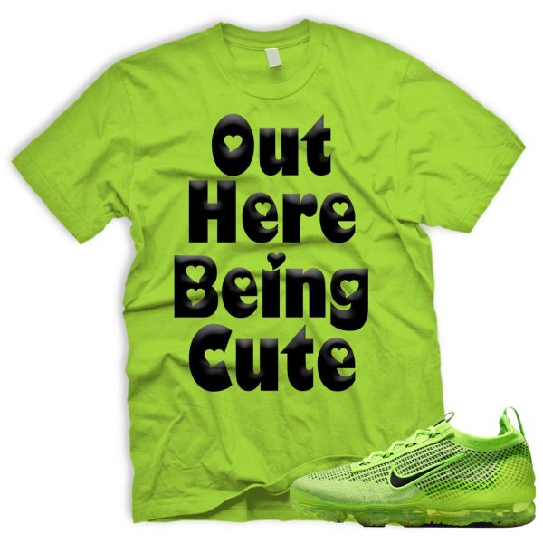 CUTE T Shirt To Match Neon Volt Vapormax Plus Flyknit 2 air Jezsport.com