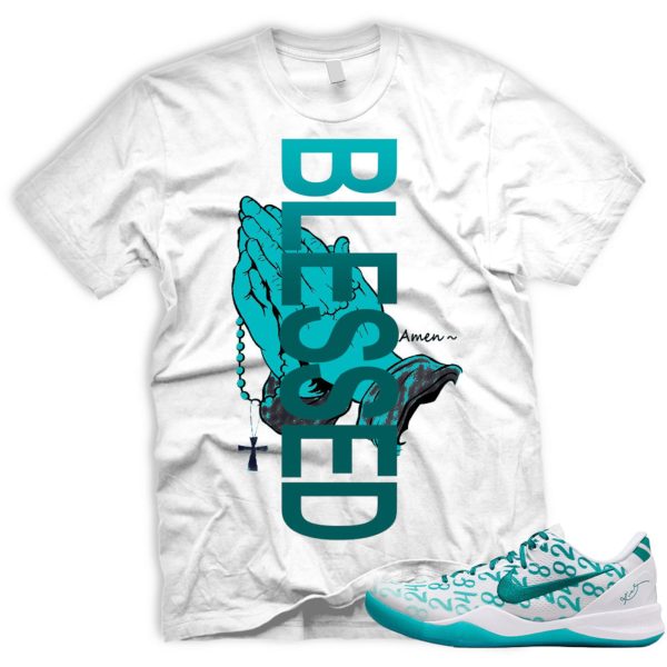 BLESSEDHANDS T Shirt To Match 8 Radiant Emerald Jezsport.com