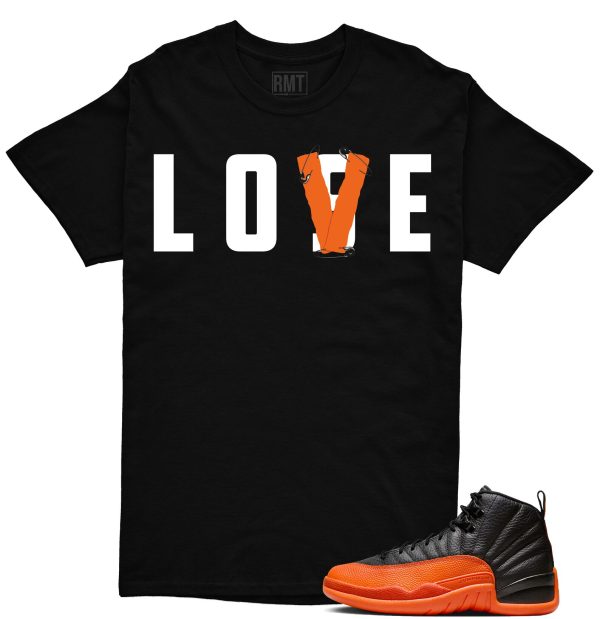 Jordan 12 Brilliant Orange Unisex T-Shirt, Love Lose Tee To Match Sneaker Jezsport.com