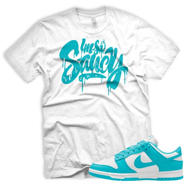 SAUCY T Shirt To Match Wmns Dunk Low Dusty Cactus White Next Nature Jezsport.com