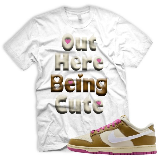 CUTE T Shirt To Match Wmns Dunk Bronzine Playful Pink Coconut Milk Next Nature Jezsport.com