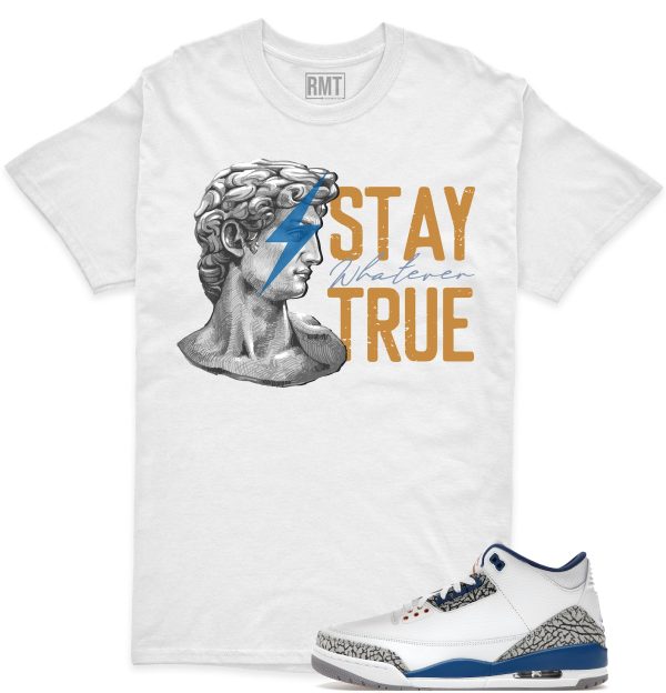 Jordan 3 Wizards Unisex T-Shirt, Stay True Tee Matching Wizards 3s Jezsport.com