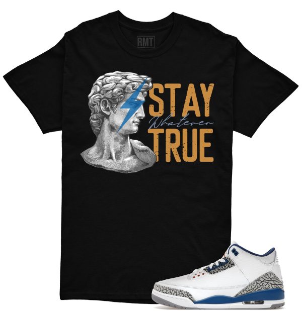 Jordan 3 Wizards Unisex T-Shirt, Stay True Tee Matching Wizards 3s Jezsport.com