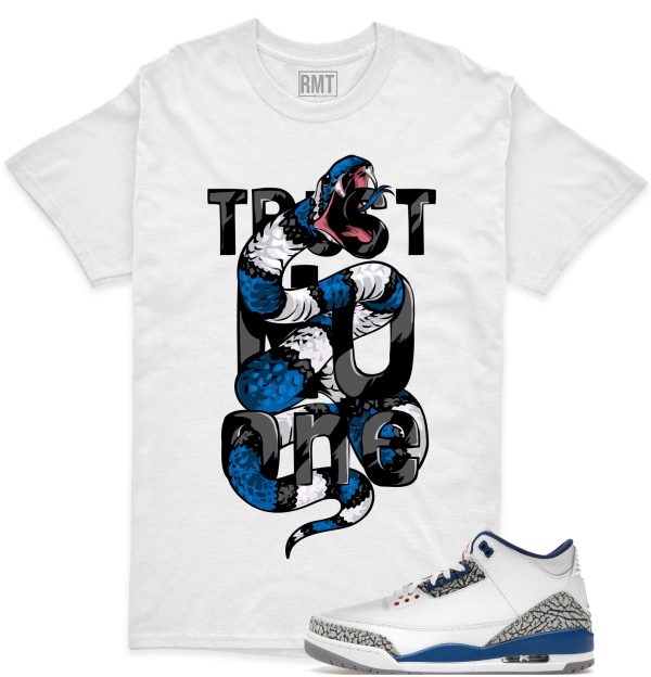 Jordan 3 Wizards Unisex T-Shirt, Trust No One Tee Matching Wizards 3s Jezsport.com