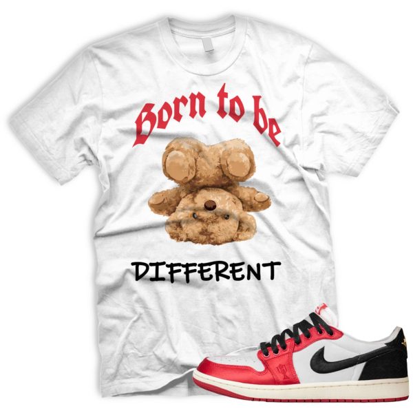 BORN DIFFERENT T Shirt To Match Air J 1 Retro Low Rookie Card Away Trophy SB Og Jezsport.com