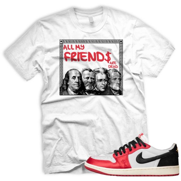 FRNDS T Shirt To Match Air J 1 Retro Low Rookie Card Away Trophy SB Og Jezsport.com